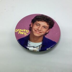Vintage Kirk Cameron Mike Seaver Growing pains Pinback Button